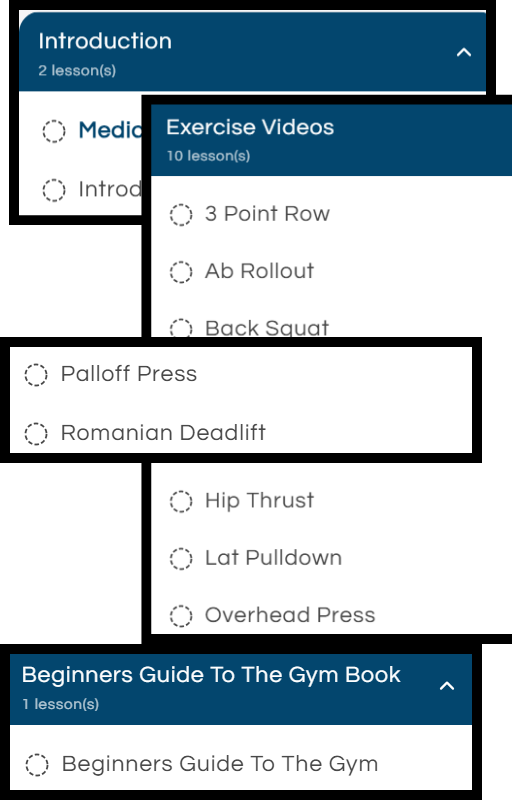 Beginners Guide To The Gym