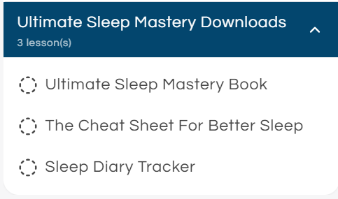 Ultimate Sleep Mastery